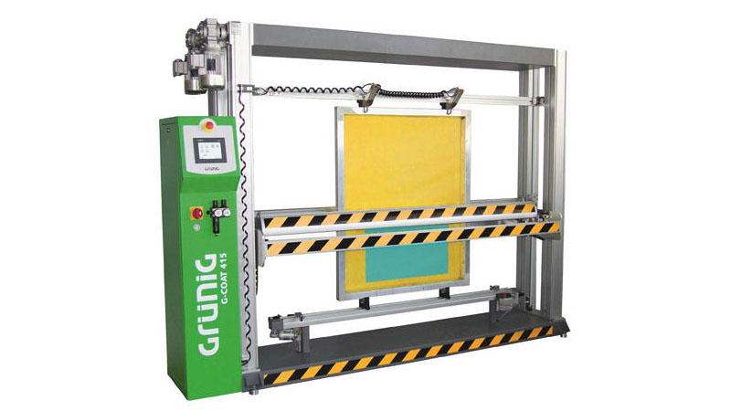 G-Coat 415, stencil, oprakling, Grünig