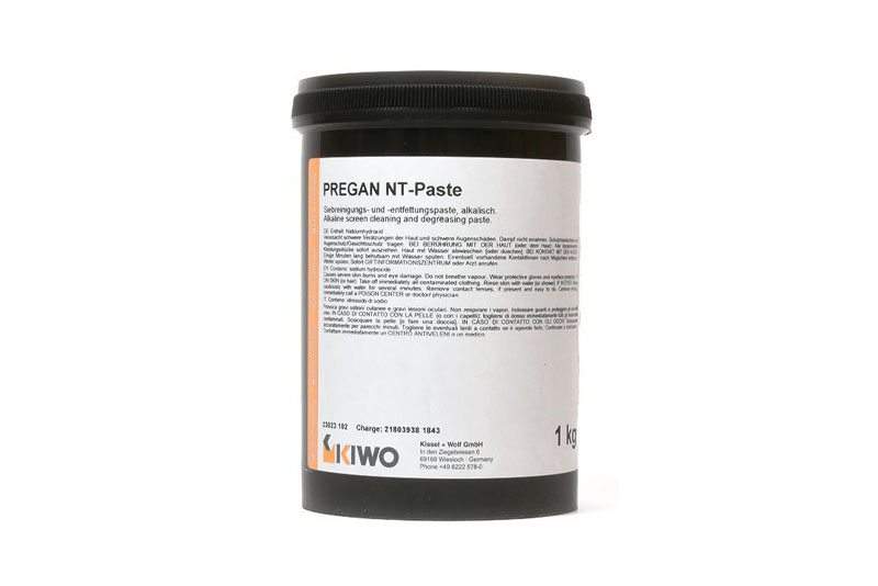 Pregan, Rengjøring, Stencil, Serigrafi